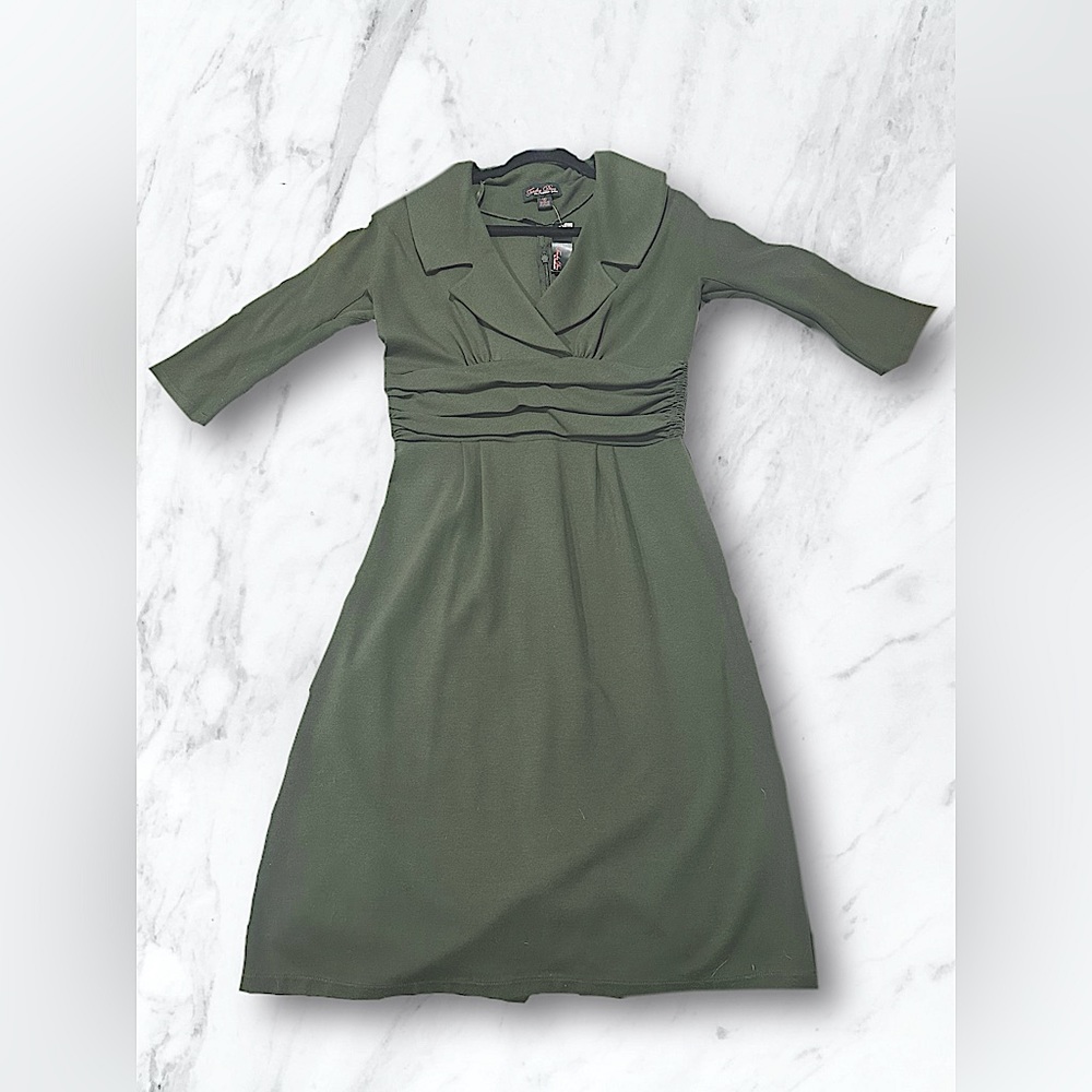Trashy Diva Mansfield Military Dress from 2011, Size 10, NEW WITH TAGS